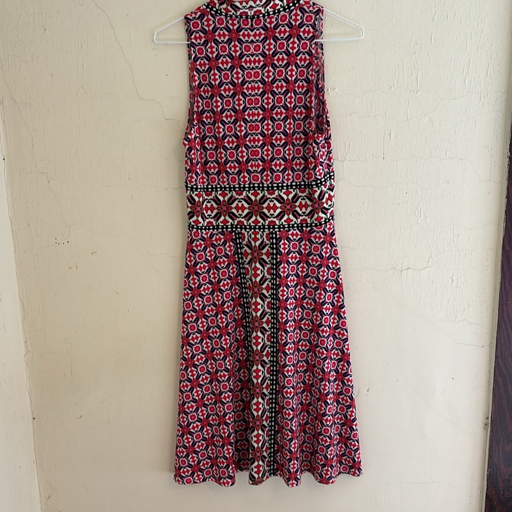 SOLD London Times sleeveless multicolored midi dress size 6 - Picture 2 of 4